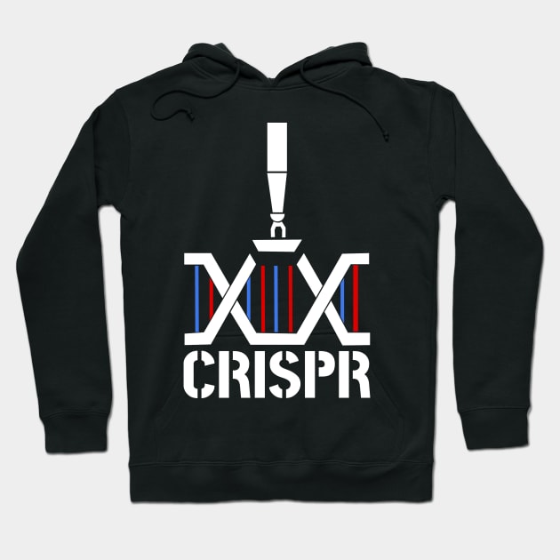 CRISPR DNA Genetic Engineering Hoodie by CrissWild